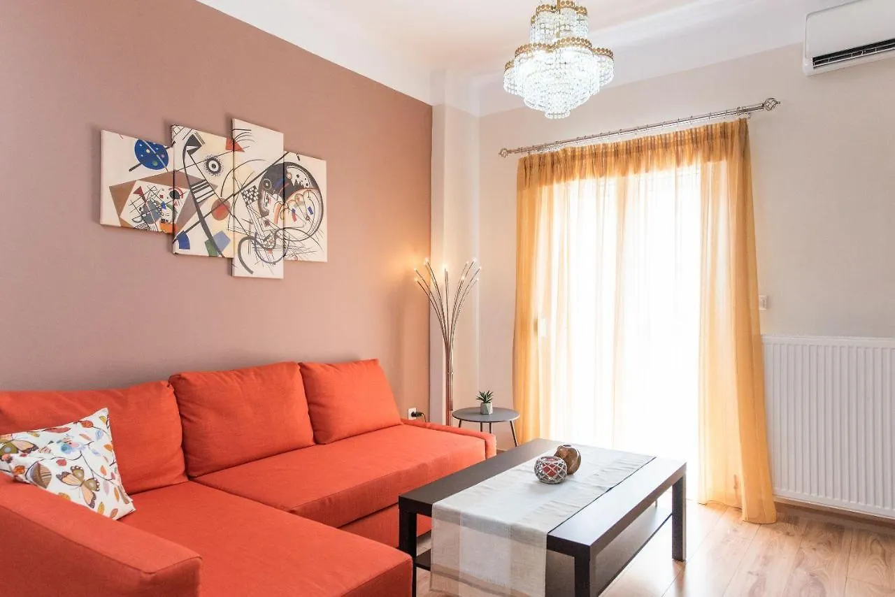 Apartamento Apricot By Halu! Cozy Apt Next To Agia Sophia Metro Station Tessalónica
