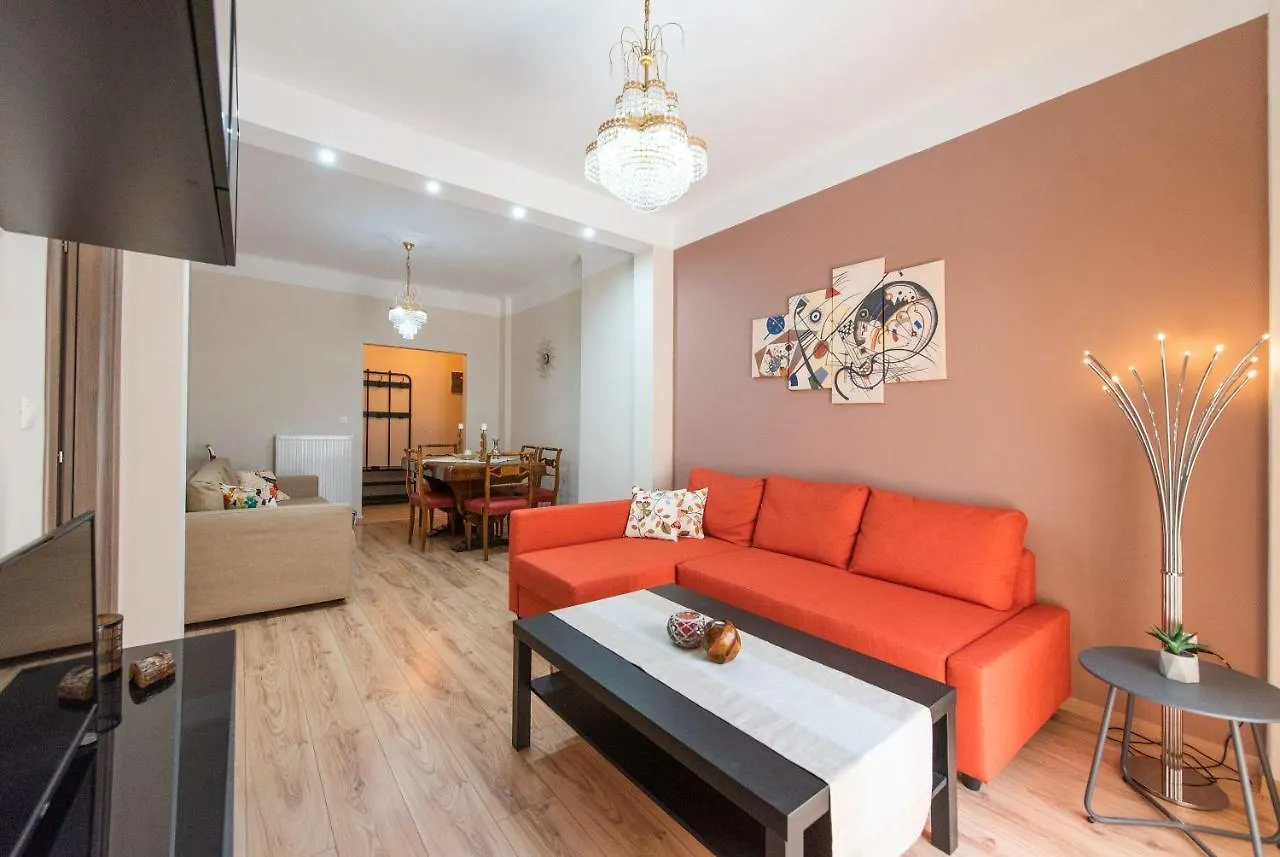 Apricot By Halu! Cozy Apt Next To Agia Sophia Metro Station Tessalónica