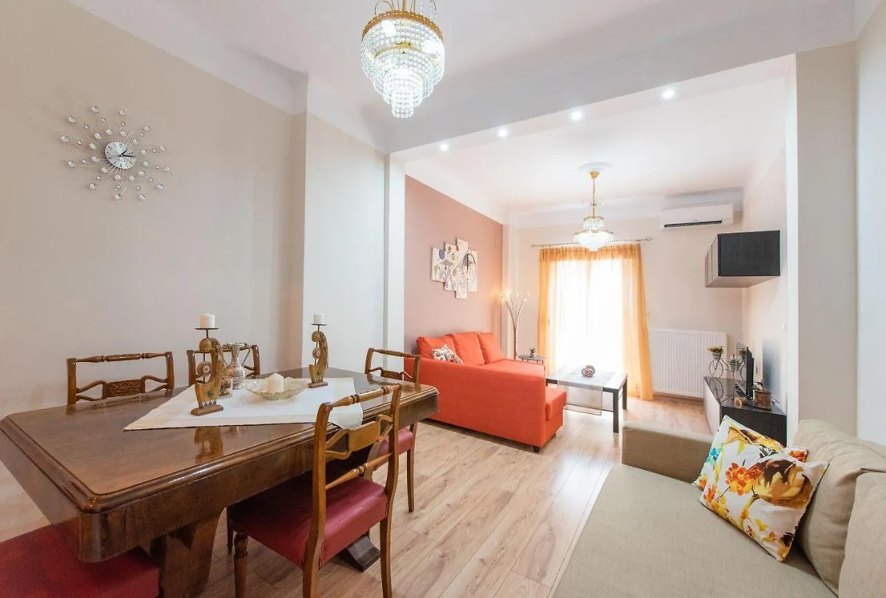 Apricot By Halu! Cozy Apt Next To Agia Sophia Metro Station Saloniki Apartament